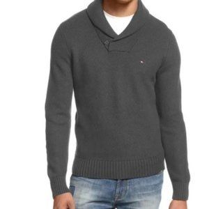Tommy Hilfiger Portland Shawl Collar Sweater Mens Large